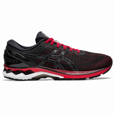 Asics Gel-Kayano 27 - Miesten Juoksukengät - Punainen/Mustat